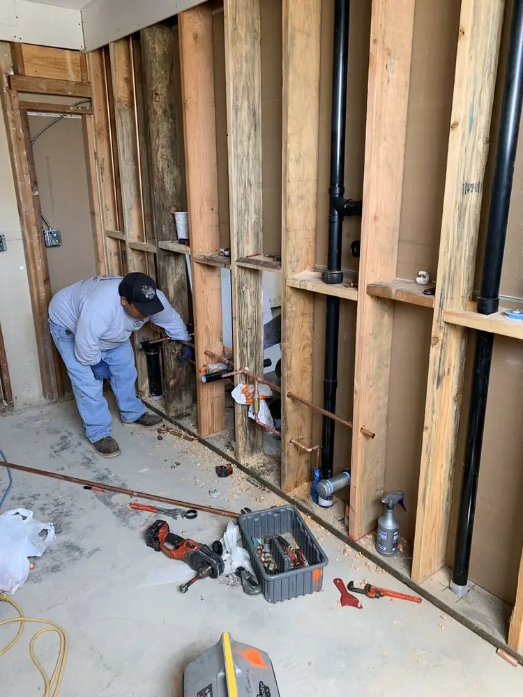Commercial rough-in plumbing for Commercial Plumbing in Miami Shores